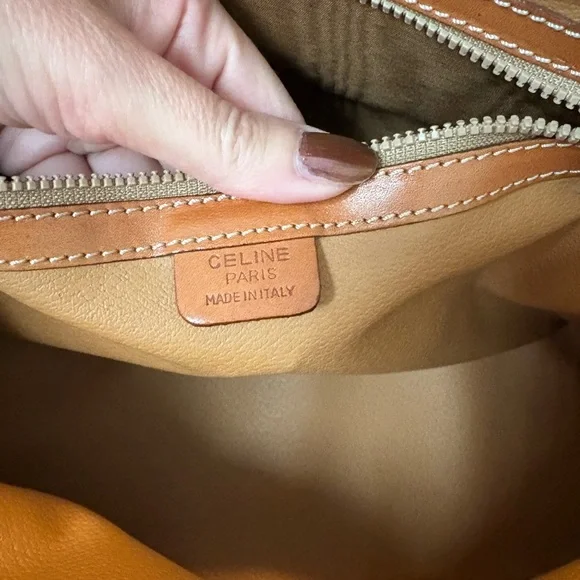 Vintage Celine Macadam Dome Coated Canvas Bag - Picture 6 of 10